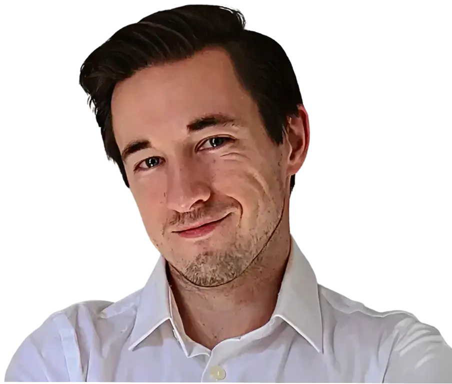 A woman with long black hair wearing a brown jacket stands confidently, showcasing her style and poise.